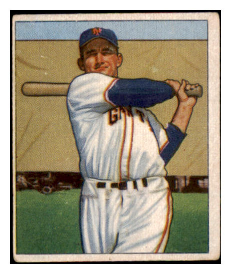 1950 Bowman Baseball #064 Alvin Dark Giants VG-EX 490326