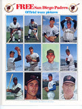 1971 Dell Stamp Album San Diego Padres Complete Gaston Colbert 490753