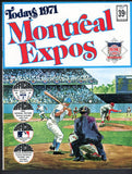 1971 Dell Stamp Album Montreal Expos Complete Fairly Staub 490754