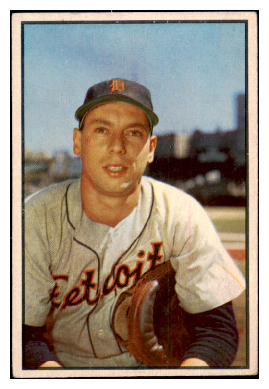 1953 Bowman Color Baseball #006 Joe Ginsberg Tigers VG-EX 490924