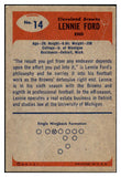 1955 Bowman Football #014 Len Moore Browns VG-EX 490959