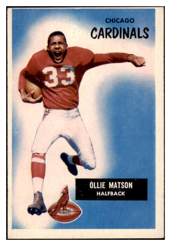1955 Bowman Football #025 Ollie Matson Cardinals VG-EX 490967