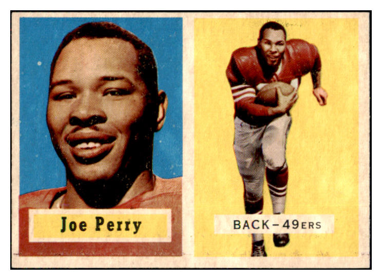 1957 Topps Football #129 Joe Perry 49ers NR-MT 491387