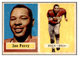 1957 Topps Football #129 Joe Perry 49ers NR-MT 491387