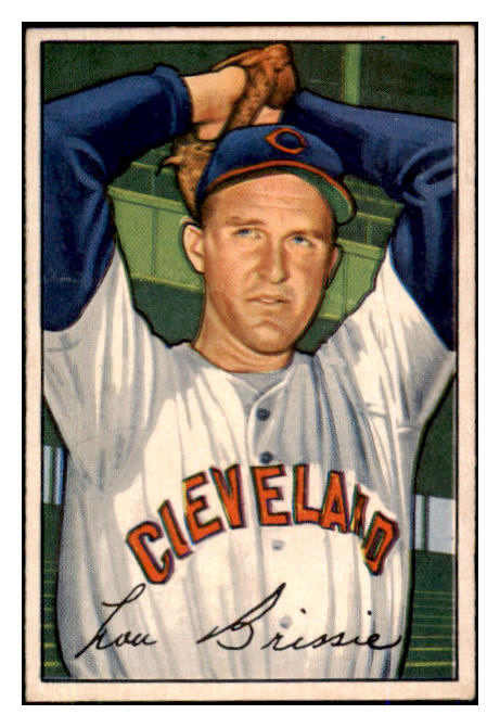 1952 Bowman Baseball #079 Lou Brissie Indians EX-MT 491991