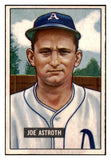 1951 Bowman Baseball #298 Joe Astroth A's EX-MT 492195