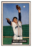 1951 Bowman Baseball #037 Whitey Lockman Giants EX-MT 492202