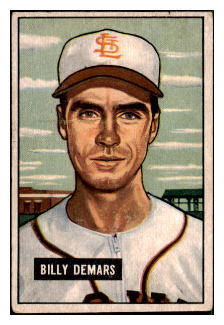 1951 Bowman Baseball #043 Billy Demars Browns VG-EX 492538
