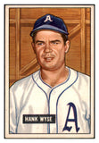 1951 Bowman Baseball #192 Hank Wyse Senators EX-MT 492666