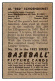 1952 Bowman Baseball #030 Red Schoendienst Cardinals NR-MT 492766