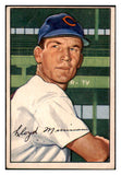 1952 Bowman Baseball #078 Lloyd Merriman Reds VG 492834