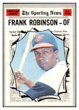 1970 Topps Baseball #463 Frank Robinson A.S. Orioles VG-EX 493130