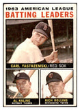 1964 Topps Baseball #008 A.L. Batting Leaders Yastrzemski VG-EX 493953