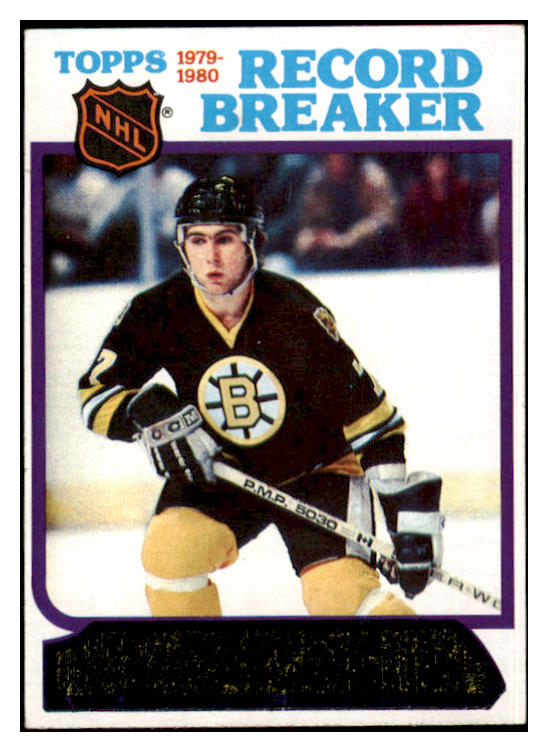1980 Topps Hockey #002 Ray Bourque RB Bruins EX+/EX-MT 494529