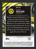 2021 Topps Chrome #GOL-EH Erling Haaland Dortmund 495053