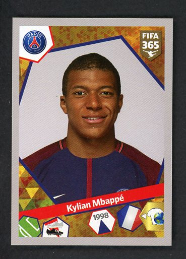 2017 Panini Stickers #250 Kylian Mbappe France 495059