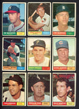 1961 Topps Set Lot 126 Diff Bargain Grade Robinson Fox 495116