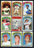 1972 Topps Set Lot 113 Diff Bargain Grade Niekro Stargell 495223