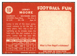 1958 Topps Football #010 Lenny Moore Colts VG-EX 495264