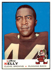 1969 Topps Football #001 Leroy Kelly Browns EX 495298
