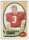 1970 Topps Football #025 Jan Stenerud Chiefs EX 495302