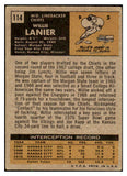 1971 Topps Football #114 Willie Lanier Chiefs GD-VG 495318