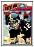 1977 Topps Football #245 Terry Bradshaw Steelers EX-MT 495329
