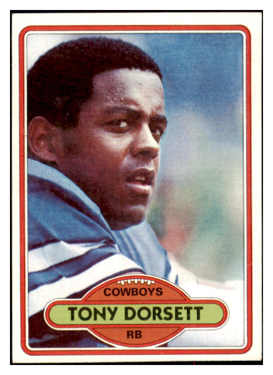 1980 Topps Football #330 Tony Dorsett Cowboys NR-MT 495336