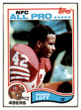 1982 Topps #486 Ronnie Lott 49ers EX-MT 495337