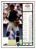 1989 Upper Deck #273 Craig Biggio Astros NR-MT 495381