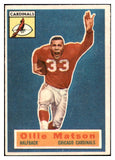 1956 Topps Football #058 Ollie Matson Cardinals EX 495430