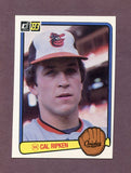 1983 Donruss #279 Cal Ripken Orioles NR-MT 495750