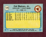 1982 Fleer #176 Cal Ripken Orioles NR-MT 495751