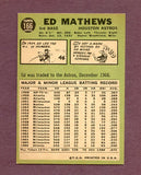 1967 Topps Baseball #166 Eddie Mathews Astros NR-MT 495775