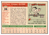 1955 Topps Baseball #039 Bill Glynn Indians EX-MT 497014
