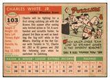 1955 Topps Baseball #103 Charlie White Braves EX-MT 497128