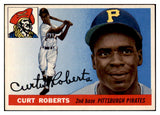 1955 Topps Baseball #107 Curt Roberts Pirates NR-MT 497136