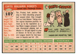 1955 Topps Baseball #107 Curt Roberts Pirates EX-MT 497138
