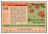 1955 Topps Baseball #113 Harry Brecheen Orioles EX-MT 497150