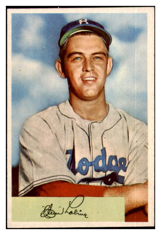 1954 Bowman Baseball #106 Clem Labine Dodgers NR-MT 497666