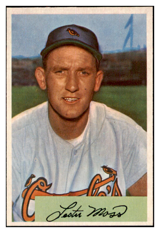 1954 Bowman Baseball #181 Les Moss Orioles NR-MT 497746