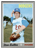 1970 Topps Baseball #622 Don Sutton Dodgers NR-MT 499065