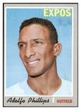 1970 Topps Baseball #666 Adolfo Phillips Expos NR-MT 499211