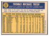 1970 Topps Baseball #698 Tom Tresh Tigers NR-MT 499363