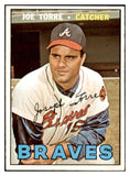 1967 Topps Baseball #350 Joe Torre Braves EX 499467