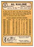 1968 Topps Baseball #240 Al Kaline Tigers EX 501128
