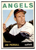 1964 Topps Baseball #586 Jimmy Piersall Angels EX-MT 501144