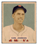 1949 Bowman Baseball #231 Earl Johnson Red Sox NR-MT 501793