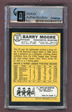 1968 Topps Baseball #462 Barry Moore Senators GAI 7.5 NM+ 503228