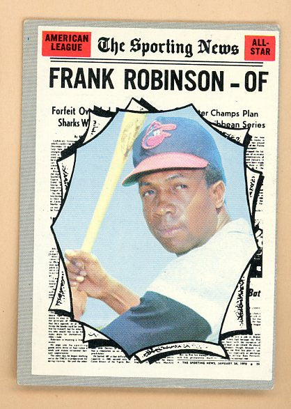 1970 Topps Baseball #463 Frank Robinson A.S. Orioles EX 504693